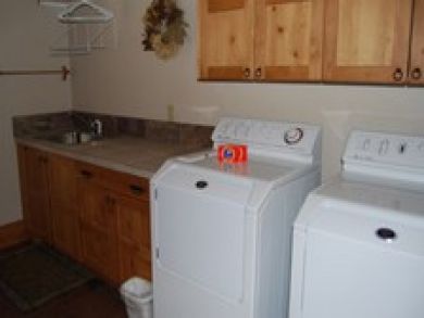 Laundry area