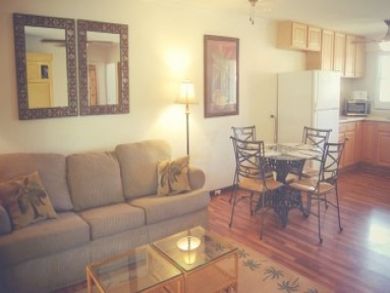 Open plan living space