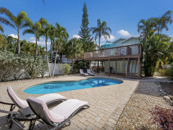 Three Bedroom Anna Maria Vacation Rental Home Private Pool