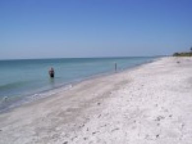 Sandy beach