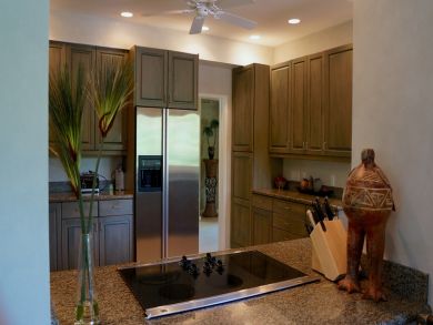 Kitchen with Stainless Steel Appliances