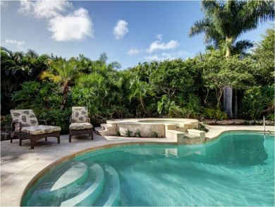 Lounging Area by the Pool