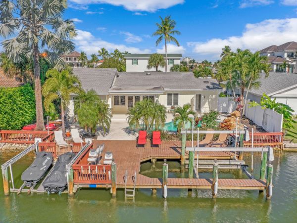Naples Vacation Home Canal Views Four Bedroom