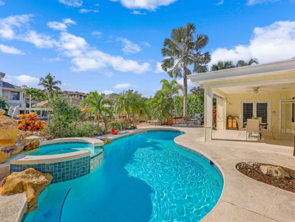 Naples Vacation Home Canal Views Four Bedroom