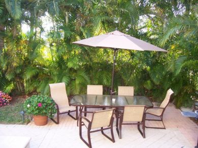 Outdoor table set