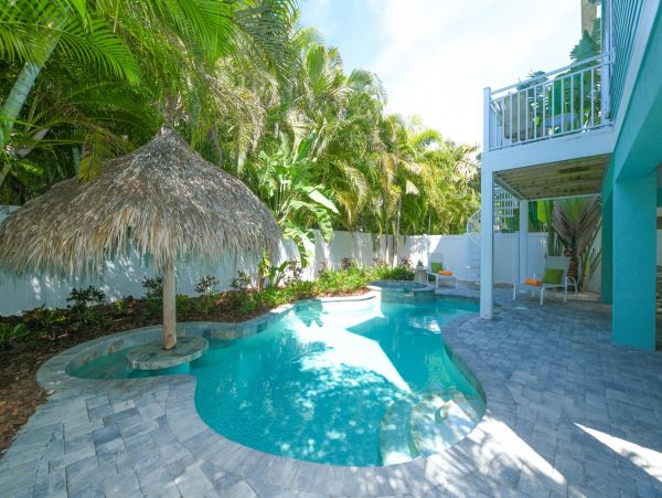 Anna Maria West of Gulf Drive Five Bedroom Pool Home