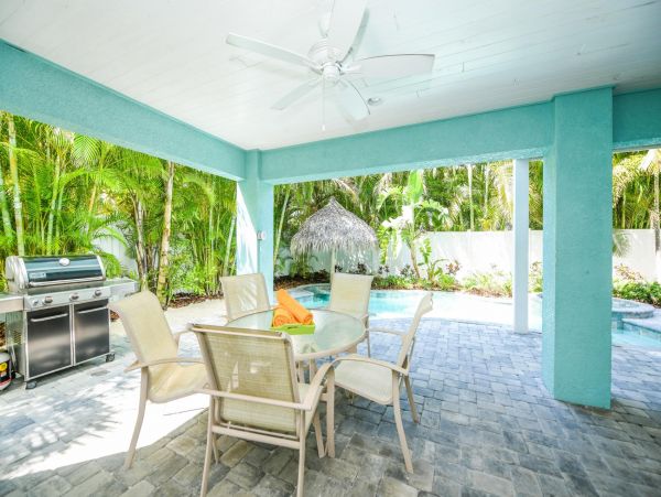 Anna Maria West of Gulf Drive Five Bedroom Pool Home