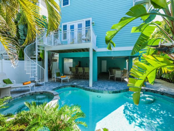 Anna Maria West of Gulf Drive Five Bedroom Pool Home