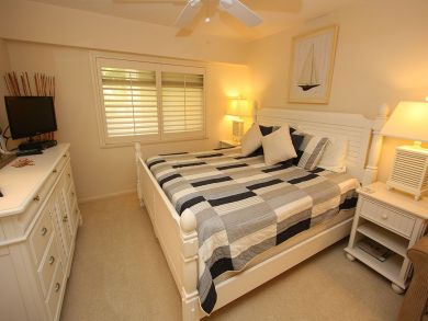 Master Bedroom has King Bed