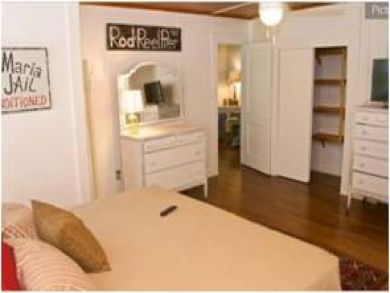 Bedroom 1 with king bed