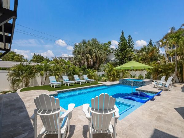 Three Bedroom Anna Maria Island Vacation Pool Home
