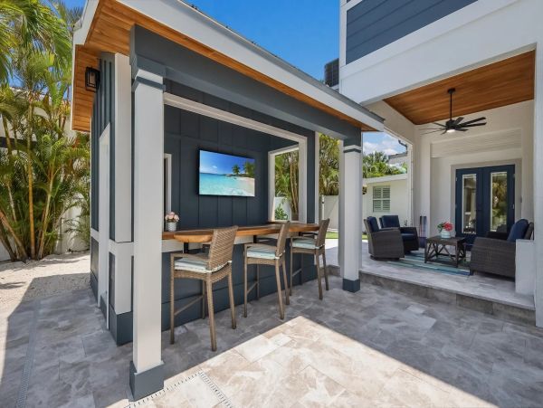 Three Bedroom Anna Maria Island Vacation Pool Home