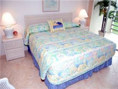 Master bedroom with king bed Master bedroom with king bed