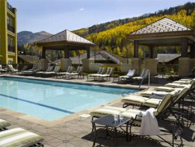Community heated pool Community heated pool