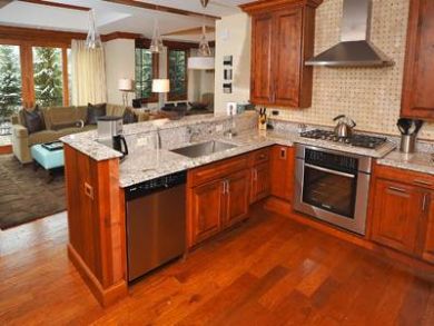 Gourmet kitchen with stainless steel appliances Gourmet kitchen with stainless steel appliances
