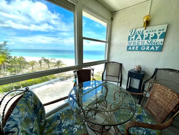 Two Bedroom Vacation Rental Condo in Holmes Beach with Gulf Views
