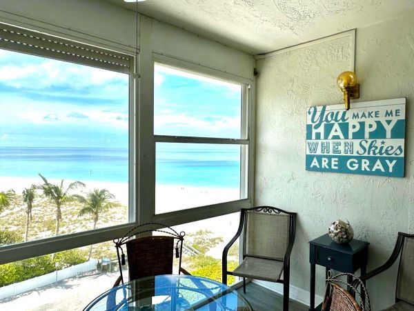 Two Bedroom Vacation Rental Condo in Holmes Beach with Gulf Views