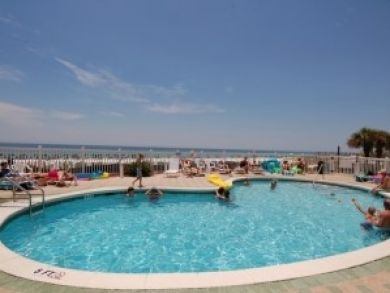 Beachside community pool Beachside community pool