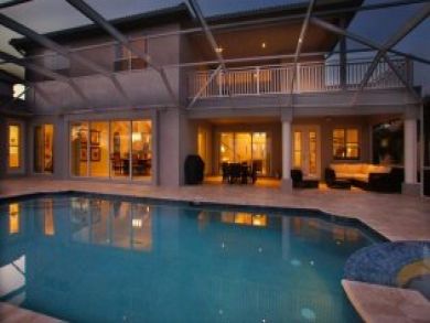 Private caged pool Private caged pool