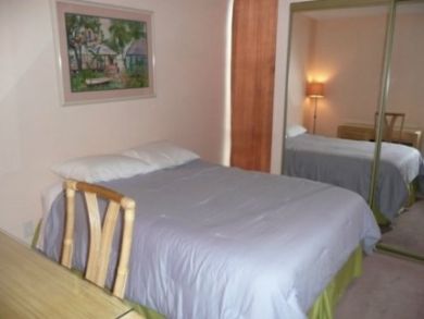 Master bedroom with king bed