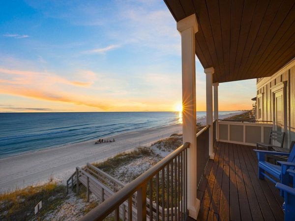 Luxurious Miramar Beachfront Rental w/ Private Pool & Gulf Views