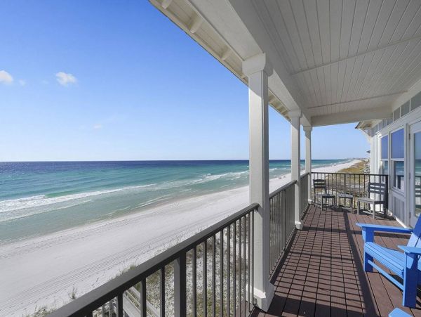 Luxurious Miramar Beachfront Rental w/ Private Pool & Gulf Views