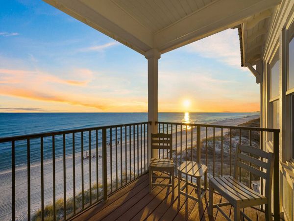 Luxurious Miramar Beachfront Rental w/ Private Pool & Gulf Views