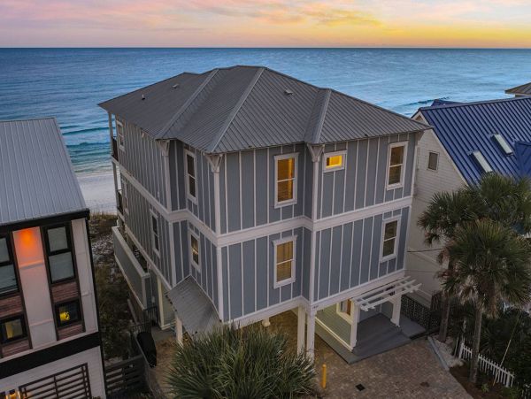 Luxurious Miramar Beachfront Rental w/ Private Pool & Gulf Views