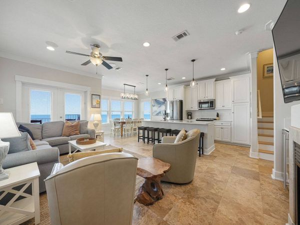 Luxurious Miramar Beachfront Rental w/ Private Pool & Gulf Views