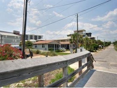 Just a few yards to the beach