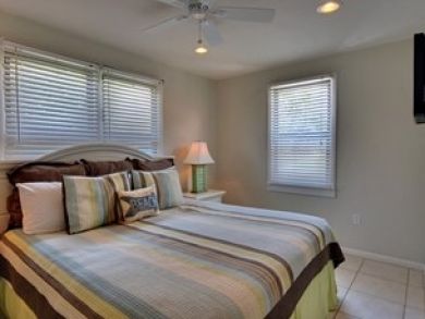 Master bedroom with king bed