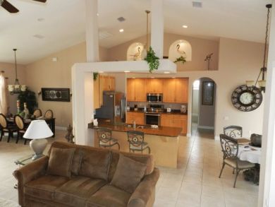 Open plan living space