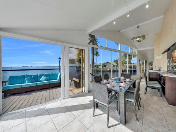 Cape Coral Vacation Home with Spectacular River Views