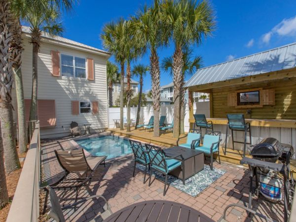 Posh Miramar Beach 6 Bedroom Rental Home with Private Pool