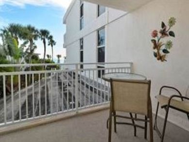 Balcony with table set Balcony with table set