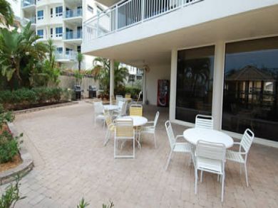Open courtyard