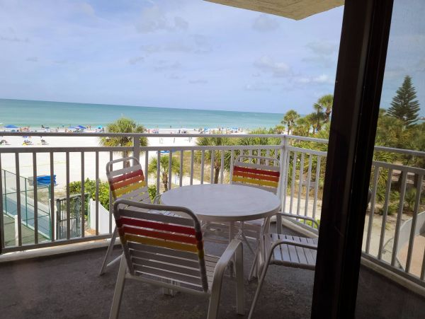 Great view right on the beach