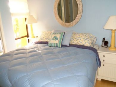 Master bedroom with king bed