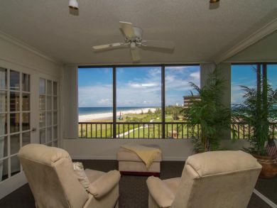 Beach view from condo