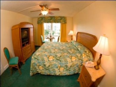 Master bedroom with king bed