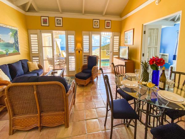 Oceanview Two Bedroom Rental Home in St. Croix