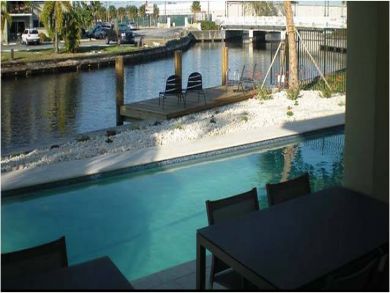 Waterfront private swimming pool Waterfront private swimming pool