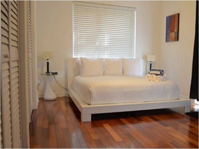 Master bedroom with king bed
