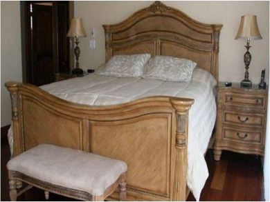 Bedroom 1 with  king bed