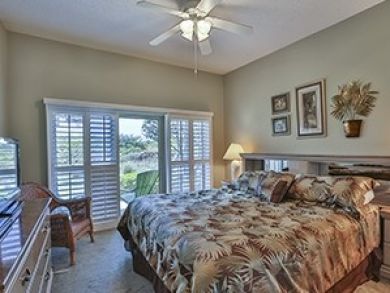 Master bedroom with king bed