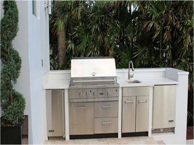 Grill area