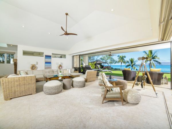 Four Bedroom Maui Villa with Pool and Full Ocean Views.
