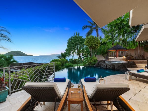Luxury Maui Villa with Ocean Views & Private Pool & Spa
