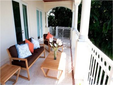 Furnished balcony Furnished balcony