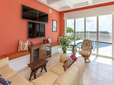 Flat Screen TV in Living Area